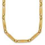 14k-polished-fancy-long-link-5mm-necklace-SolomonJeweler-Wichita-KS-CustomJewelry