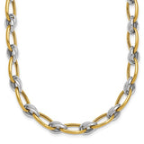 14k-two-tone-polished-fancy-oval-chain-7mm-necklace-SolomonJeweler-Wichita-KS-CustomJewelry