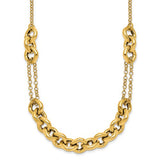 14k-polished-18in-fancy-multi-link-chain-necklace-SolomonJeweler-Wichita-KS-CustomJewelry