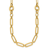 14k-polished-17-25in-fancy-paperclip-link-necklace-SolomonJeweler-Wichita-KS-CustomJewelry
