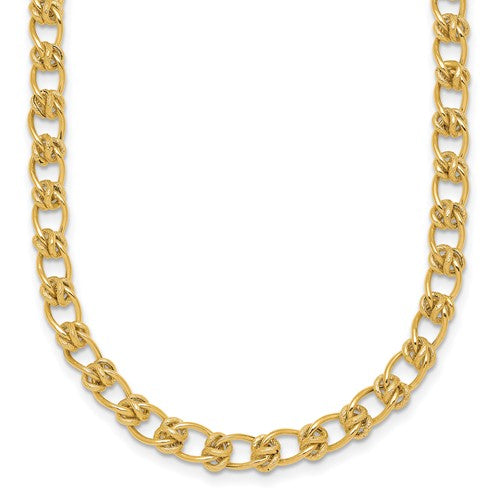 14k-polished-5-0mm-fancy-link-17-inch-necklace-SolomonJeweler-Wichita-KS-CustomJewelry