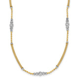 14k-two-tone-woven-bars-and-d-c-beads-necklace-SolomonJeweler-Wichita-KS-CustomJewelry