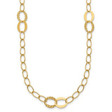 14k-polished-and-diamond-cut-fancy-open-link-16-75in-necklace-SolomonJeweler-Wichita-KS-CustomJewelry