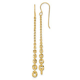 14k-polished-fancy-graduated-link-dangle-shepherds-hook-earrings-SolomonJeweler-Wichita-KS-CustomJewelry