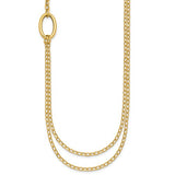 14k-polished-oval-double-strand-cable-chain-18in-necklace-SolomonJeweler-Wichita-KS-CustomJewelry