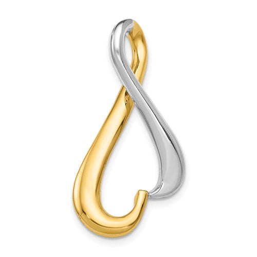 14k-two-tone-slide-SolomonJeweler-Wichita-KS-CustomJewelry