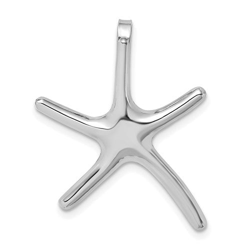 14k-white-gold-starfish-chain-slide-SolomonJeweler-Wichita-KS-CustomJewelry