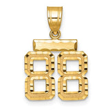 14k-small-brushed-diamond-cut-number-88-charm-SolomonJeweler-Wichita-KS-CustomJewelry