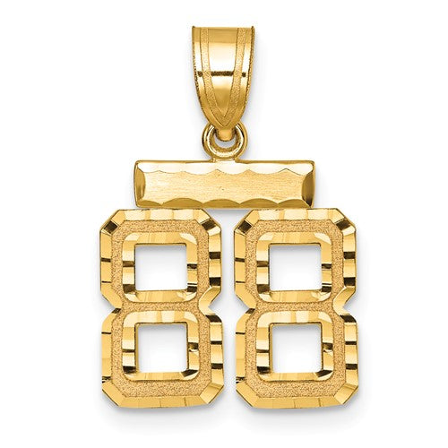 14k-small-brushed-diamond-cut-number-88-charm-SolomonJeweler-Wichita-KS-CustomJewelry