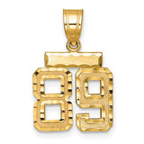 14k-small-brushed-diamond-cut-number-89-charm-SolomonJeweler-Wichita-KS-CustomJewelry