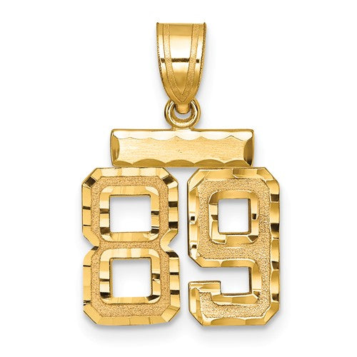 14k-small-brushed-diamond-cut-number-89-charm-SolomonJeweler-Wichita-KS-CustomJewelry