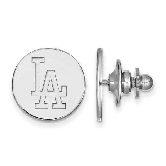 Major League Baseball LogoArt  Los Angeles Dodgers Pin in 14 Karat Gold - Solomon Jewelers