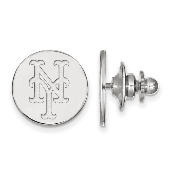 Major League Baseball LogoArt  New York Yankeess Pin in 14 Karat Gold - Solomon Jewelers
