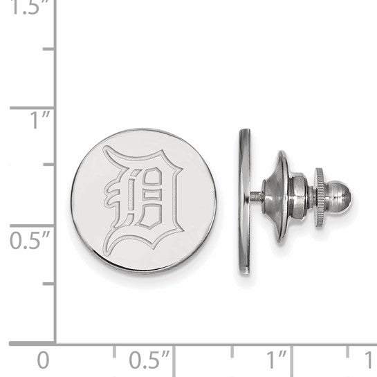 Major League Baseball LogoArt Detroit Tigers Pin in 14 Karat Gold - Solomon Jewelers