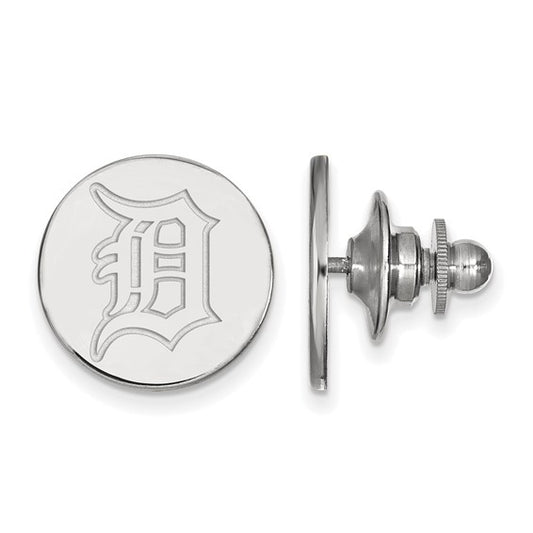 Major League Baseball LogoArt Detroit Tigers Pin in 14 Karat Gold - Solomon Jewelers