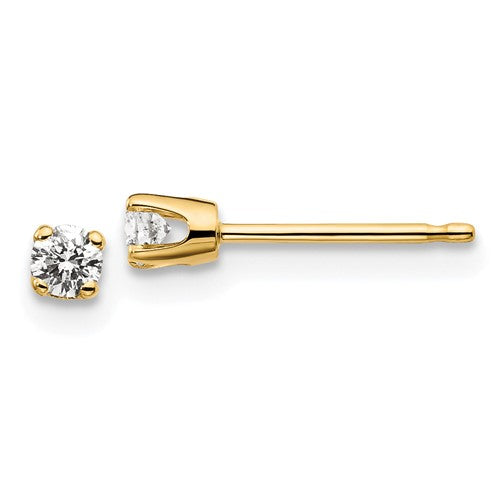 14ky-15ct-i2-k-l-diamond-stud-push-on-post-earrings-SolomonJeweler-Wichita-KS-CustomJewelry