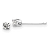 14kw-15ct-i2-k-l-diamond-stud-push-on-post-earrings-SolomonJeweler-Wichita-KS-CustomJewelry