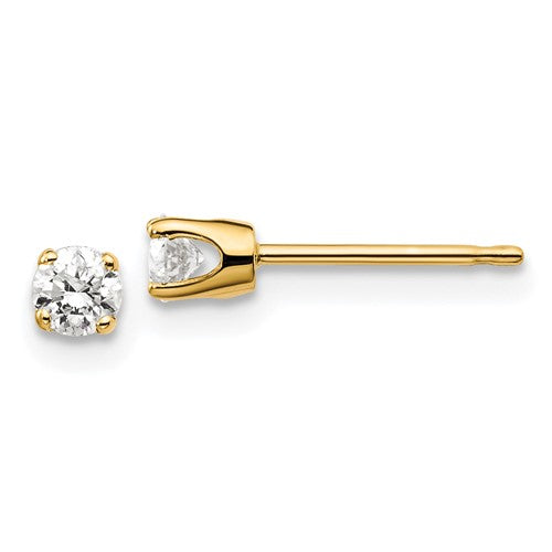 14ky-25ct-i2-k-l-diamond-stud-push-on-post-earrings-SolomonJeweler-Wichita-KS-CustomJewelry