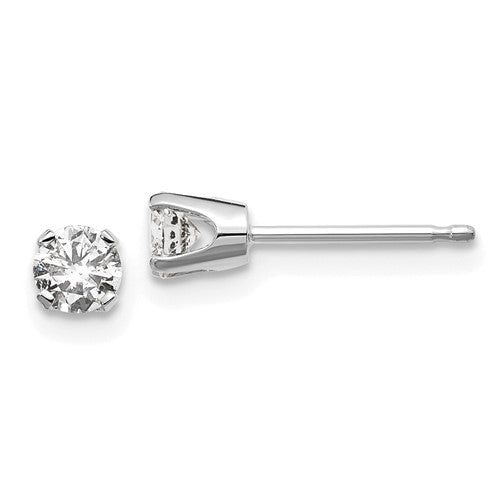 14kw-30ct-i2-k-l-diamond-stud-push-on-post-earrings-SolomonJeweler-Wichita-KS-CustomJewelry