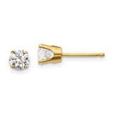 14ky-85ct-i2-k-l-diamond-stud-push-on-post-earrings-SolomonJeweler-Wichita-KS-CustomJewelry
