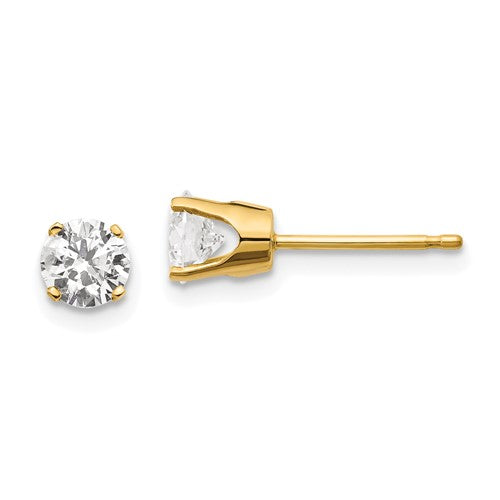 14ky-85ct-i2-k-l-diamond-stud-push-on-post-earrings-SolomonJeweler-Wichita-KS-CustomJewelry