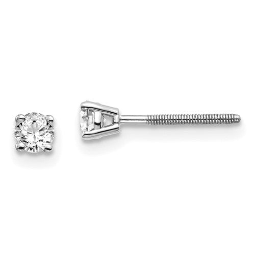14kw-25ct-vs2-si1-g-i-diamond-stud-thread-on-off-post-earrings-SolomonJeweler-Wichita-KS-CustomJewelry