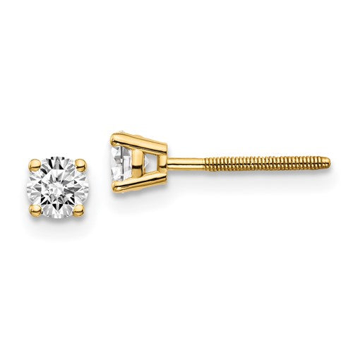 14ky-40ct-si3-g-i-diamond-stud-thread-on-off-post-earrings-SolomonJeweler-Wichita-KS-CustomJewelry