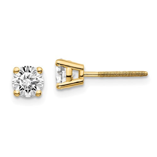 14ky-75ct-si3-g-i-diamond-stud-thread-on-off-post-earrings-SolomonJeweler-Wichita-KS-CustomJewelry