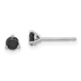 14kw-1-3ct-black-diamond-stud-earrings-SolomonJeweler-Wichita-KS-CustomJewelry