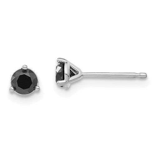 14k-white-gold-1-2ct-black-diamond-stud-earrings-SolomonJeweler-Wichita-KS-CustomJewelry