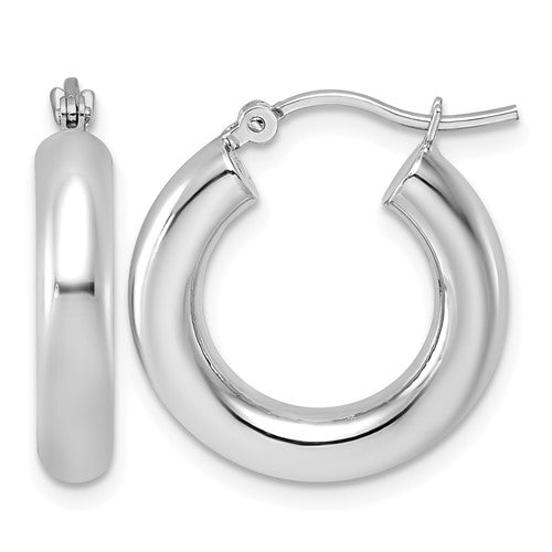14k-white-gold-polished-4mm-x-20mm-lightweight-tube-earrings-SolomonJeweler-Wichita-KS-CustomJewelry