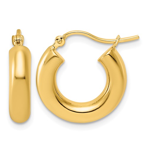 14k-polished-4mm-x-17mm-tube-hoop-earrings-SolomonJeweler-Wichita-KS-CustomJewelry
