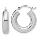 14k-white-gold-polished-5mm-x-20mm-lightweight-hoop-earrings-SolomonJeweler-Wichita-KS-CustomJewelry