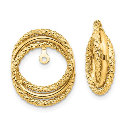14k-polished-twisted-fancy-earring-jackets-SolomonJeweler-Wichita-KS-CustomJewelry