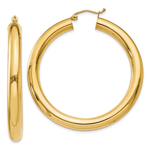 14k-polished-5mm-tube-hoop-earrings-SolomonJeweler-Wichita-KS-CustomJewelry