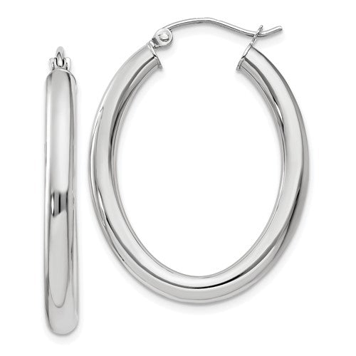 14k-white-gold-polished-3-5mm-oval-tube-hoop-earrings-SolomonJeweler-Wichita-KS-CustomJewelry
