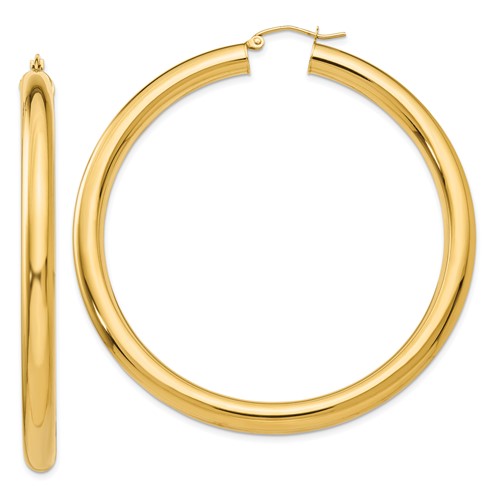 14k-polished-5mm-lightweight-hoop-earrings-SolomonJeweler-Wichita-KS-CustomJewelry