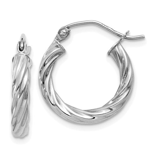 14k-white-gold-polished-3-25mm-twisted-hoop-earrings-SolomonJeweler-Wichita-KS-CustomJewelry