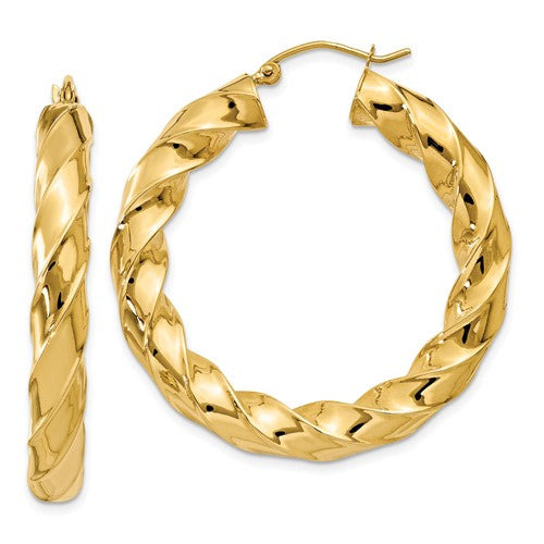 14k-polished-5-0mm-twisted-hoop-earrings-SolomonJeweler-Wichita-KS-CustomJewelry