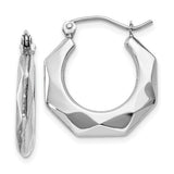 14k-white-gold-faceted-hoop-earrings-SolomonJeweler-Wichita-KS-CustomJewelry