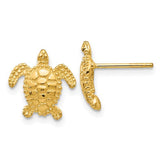 14k-sea-turtle-post-earring-SolomonJeweler-Wichita-KS-CustomJewelry