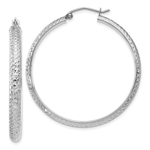 14k-white-gold-diamond-cut-3-5x38mm-hollow-hoop-earrings-SolomonJeweler-Wichita-KS-CustomJewelry