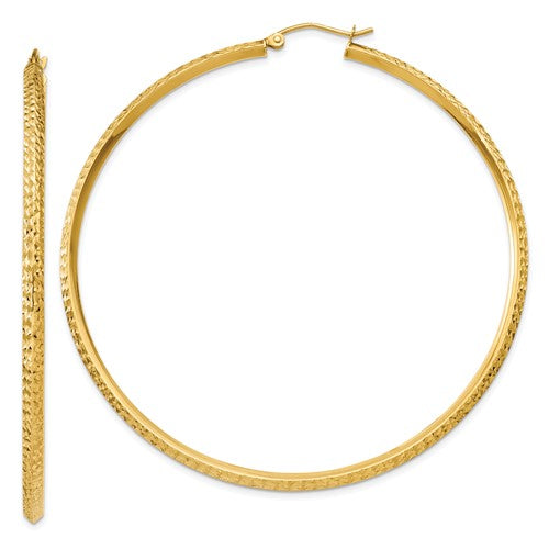 14k-knife-edge-diamond-cut-hollow-hoop-earrings-SolomonJeweler-Wichita-KS-CustomJewelry