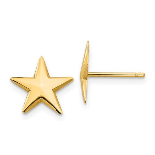 14k-nautical-star-post-earrings-SolomonJeweler-Wichita-KS-CustomJewelry