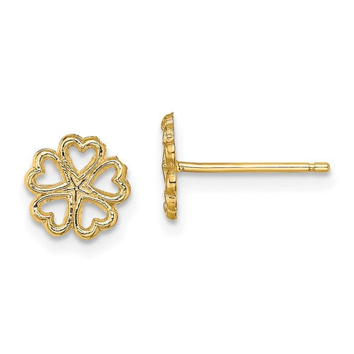 14k-five-hearts-circle-post-earrings-SolomonJeweler-Wichita-KS-CustomJewelry