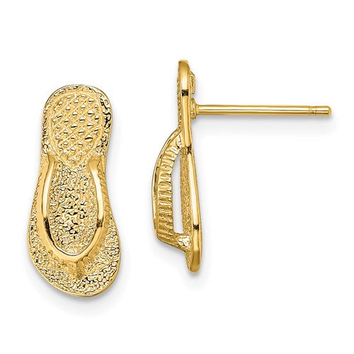 14k-large-flip-flop-post-earrings-SolomonJeweler-Wichita-KS-CustomJewelry