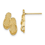 14k-double-flip-flop-post-earrings-SolomonJeweler-Wichita-KS-CustomJewelry