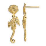 14k-shell-seahorse-dangle-earrings-SolomonJeweler-Wichita-KS-CustomJewelry