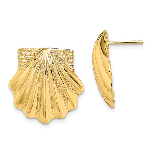 14k-scallop-shell-earrings-SolomonJeweler-Wichita-KS-CustomJewelry