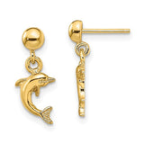 14k-mini-jumping-dolphin-dangle-earrings-SolomonJeweler-Wichita-KS-CustomJewelry